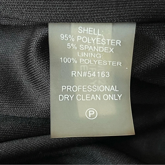 Calvin Klein Rhinestone Embellished Evening Gown/Black - 29703 - Picture 13 of 15